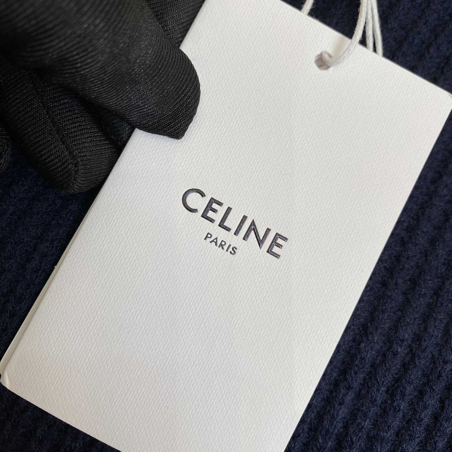 Celine Oversized Sweater In Ribbed Wool - DesignerGu
