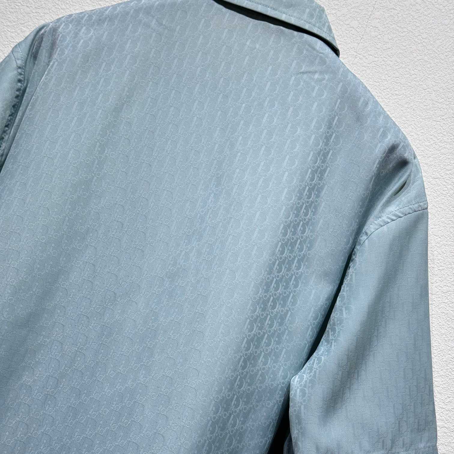 Dior Oblique Short-Sleeved Shirt  - DesignerGu
