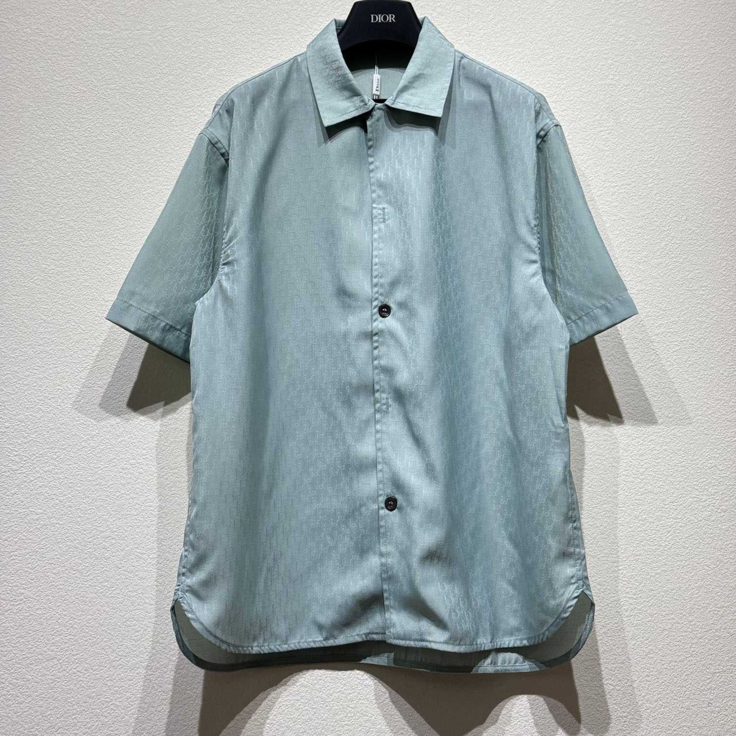 Dior Oblique Short-Sleeved Shirt  - DesignerGu