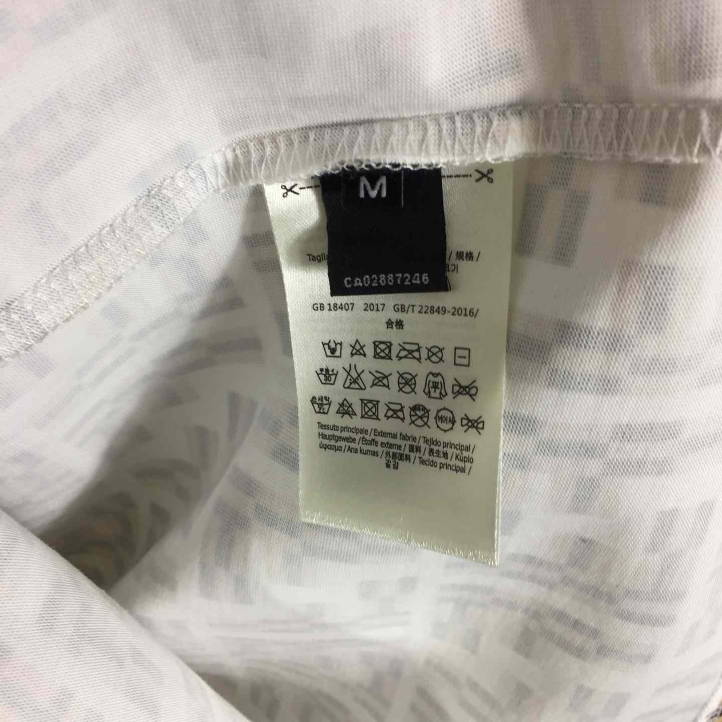 Fendi FF Monogram Logo T-shirt - DesignerGu