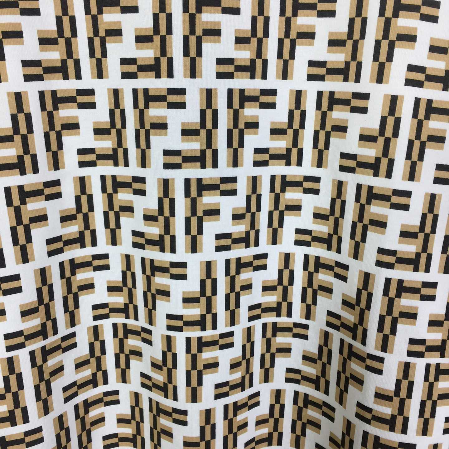 Fendi FF Monogram Logo T-shirt - DesignerGu
