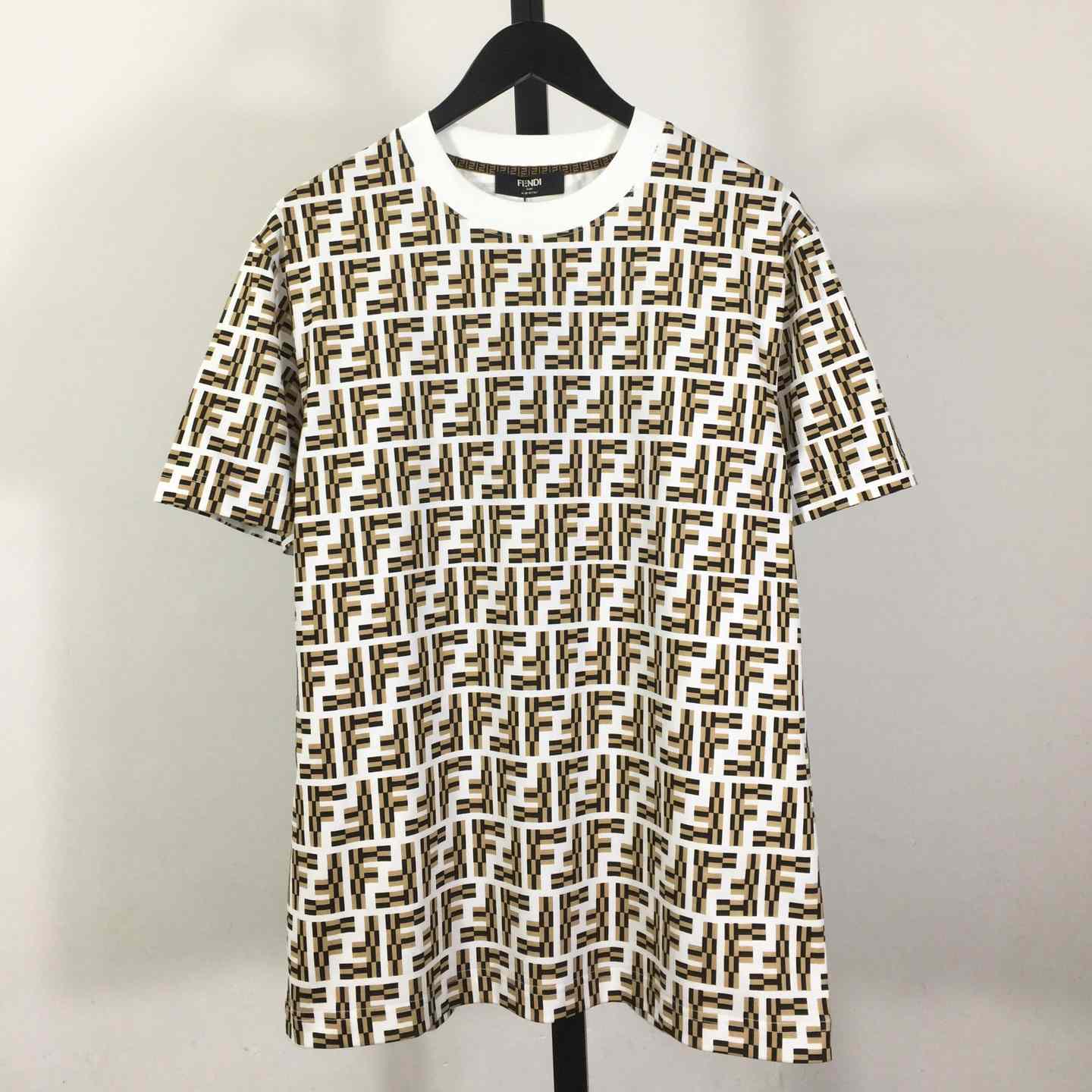 Fendi FF Monogram Logo T-shirt - DesignerGu