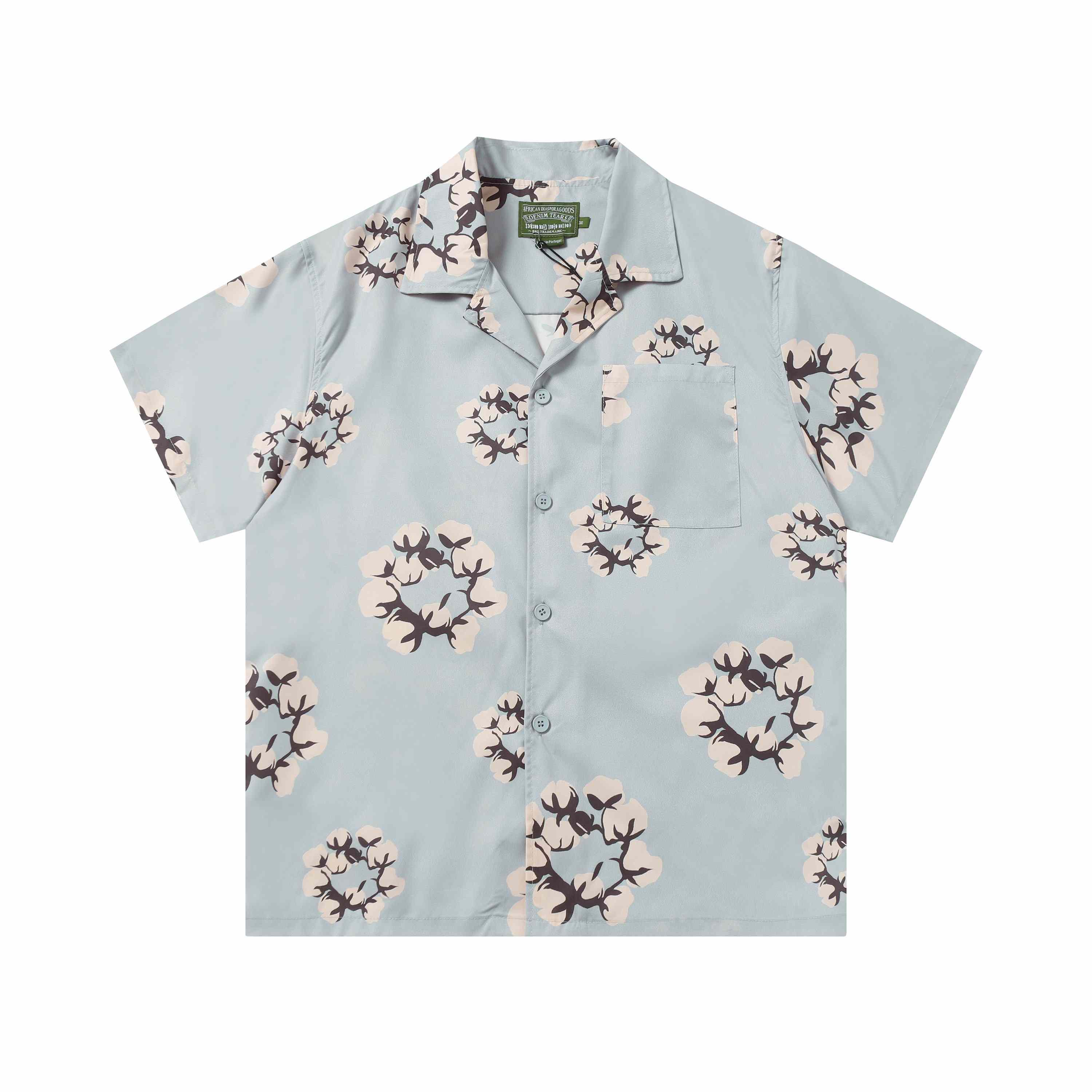 Denim Tears Short-Sleeved Shirt - DesignerGu