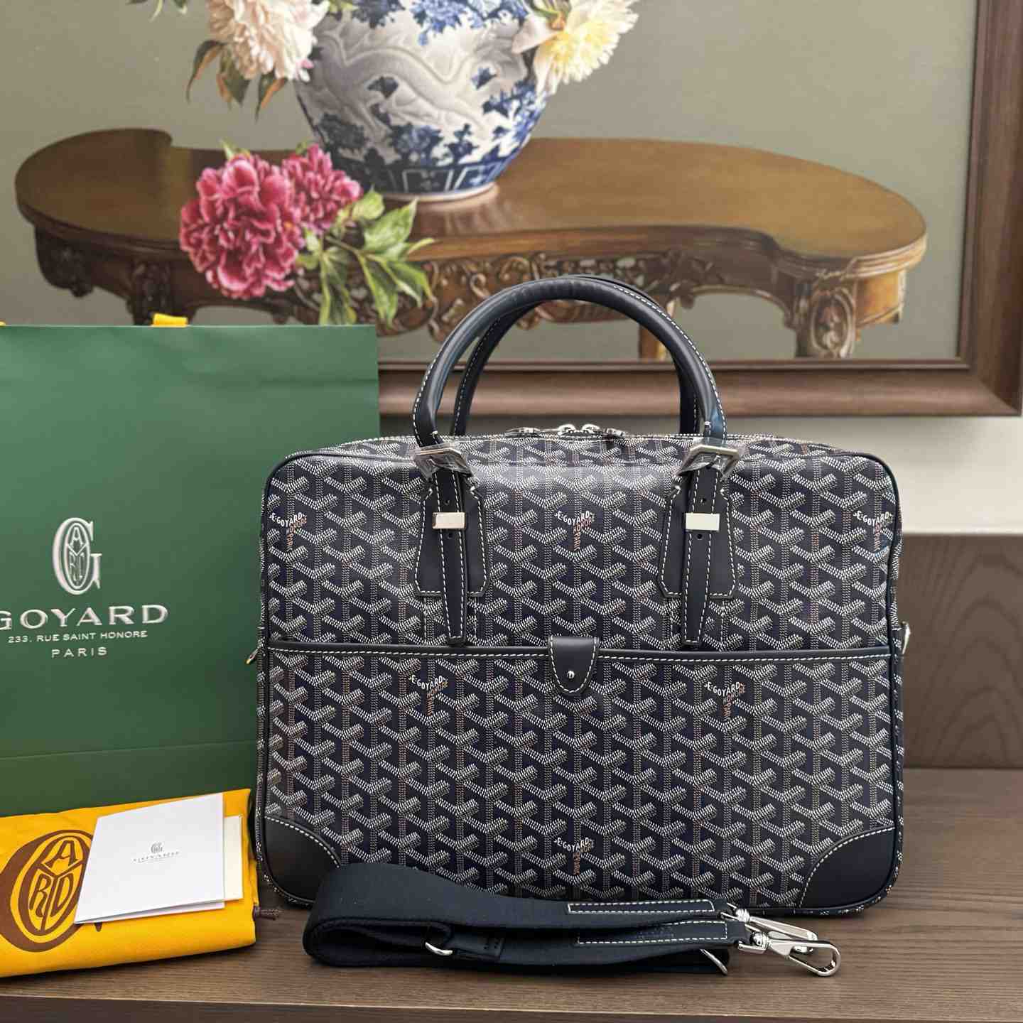 Goyard Ambassade MM Document Case - DesignerGu
