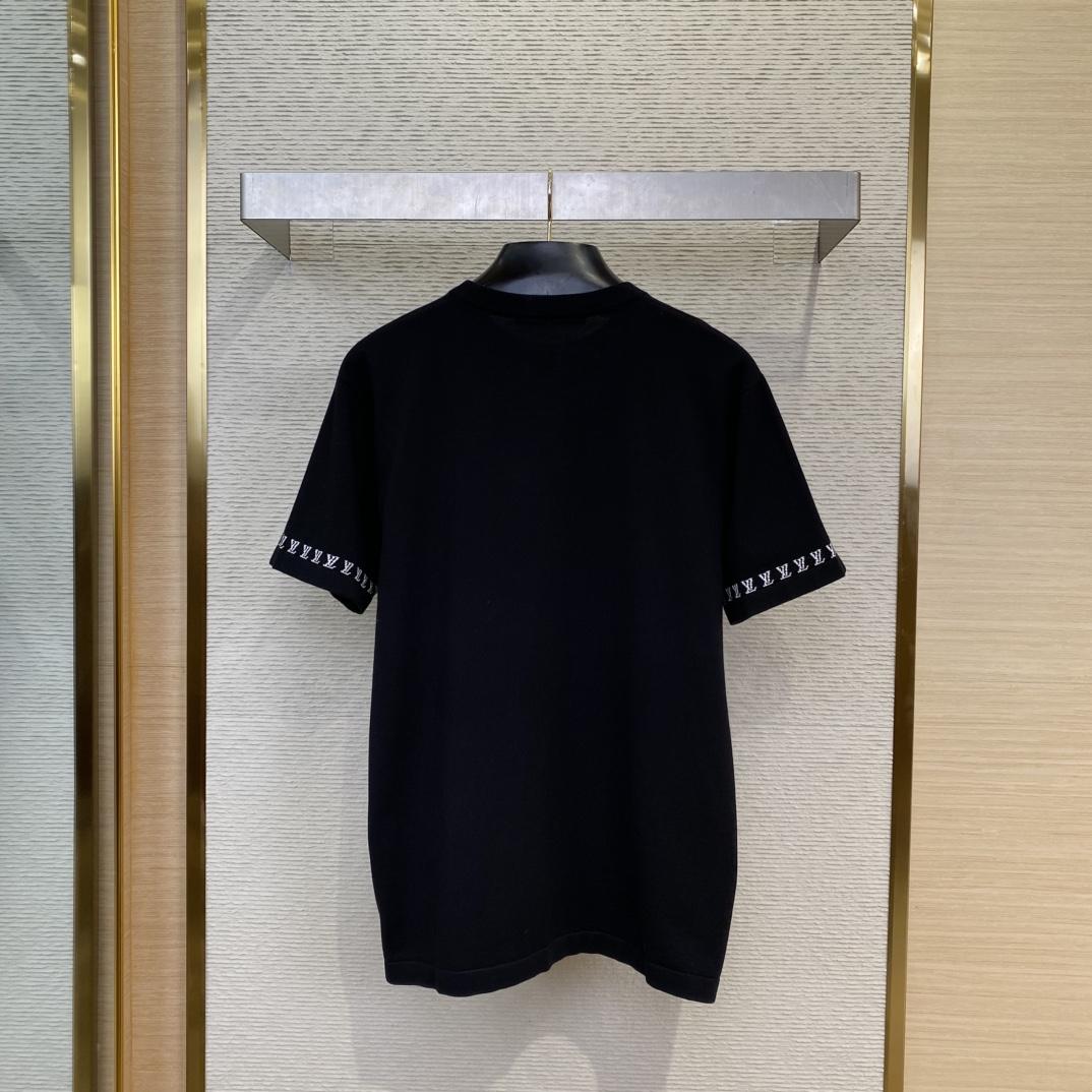 Louis Vuitton Signature Cotton Crewneck - DesignerGu
