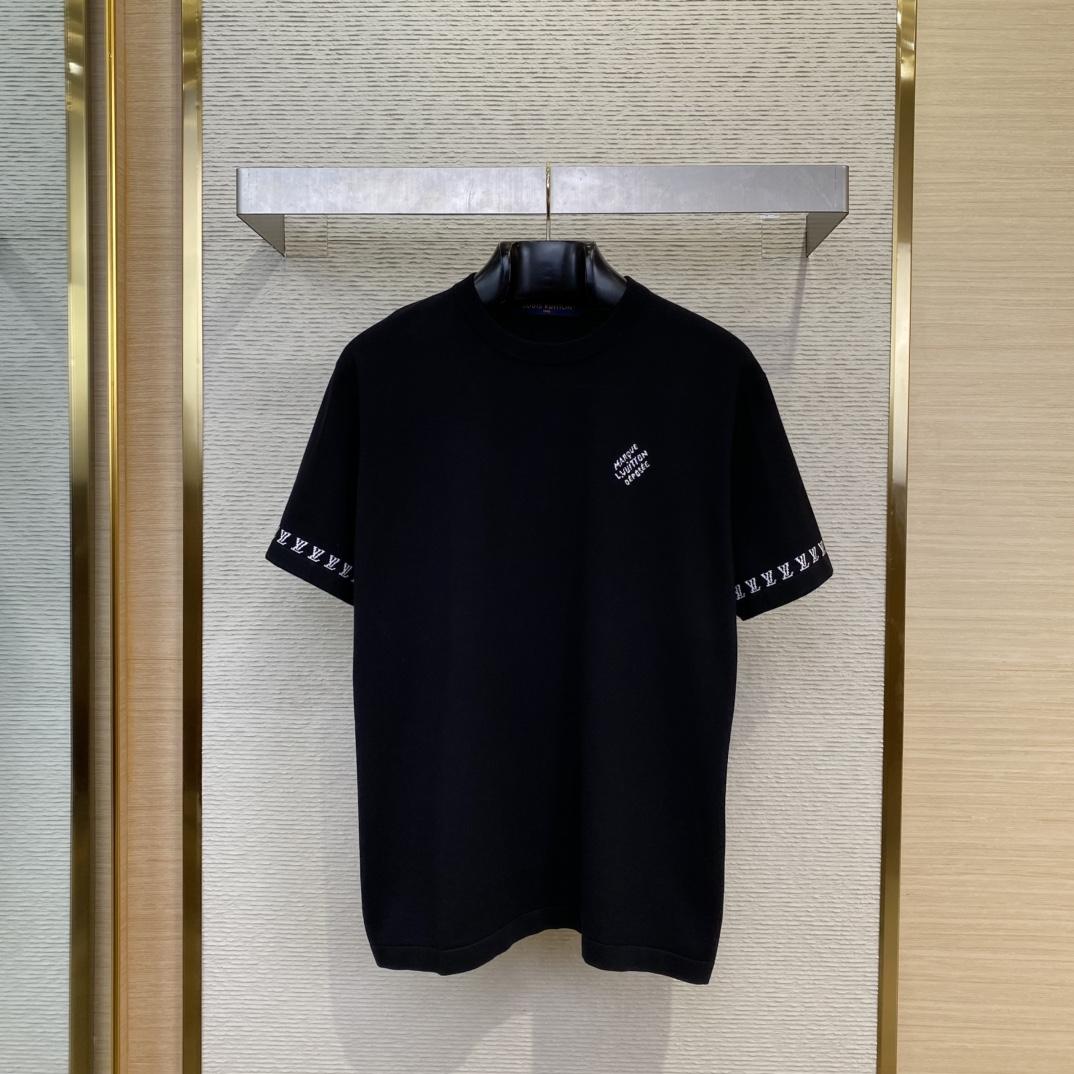 Louis Vuitton Signature Cotton Crewneck - DesignerGu