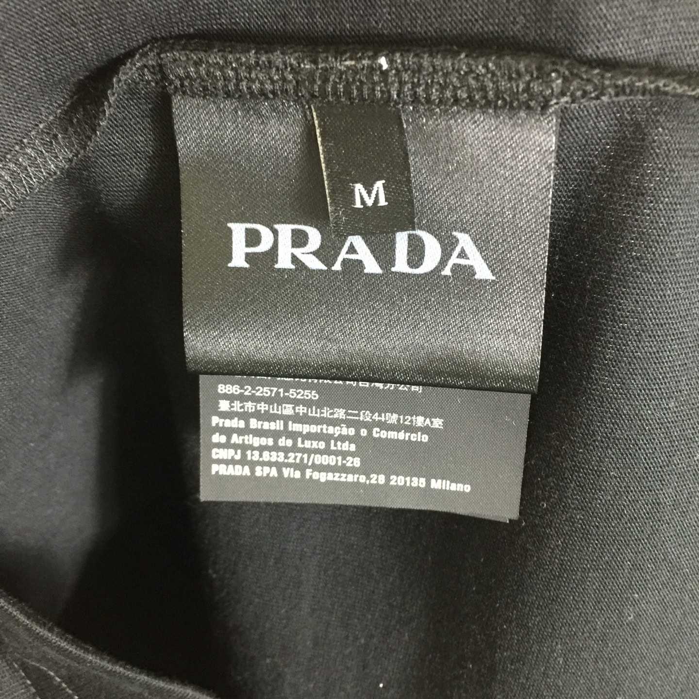 Prada Cotton T-Shirt - DesignerGu