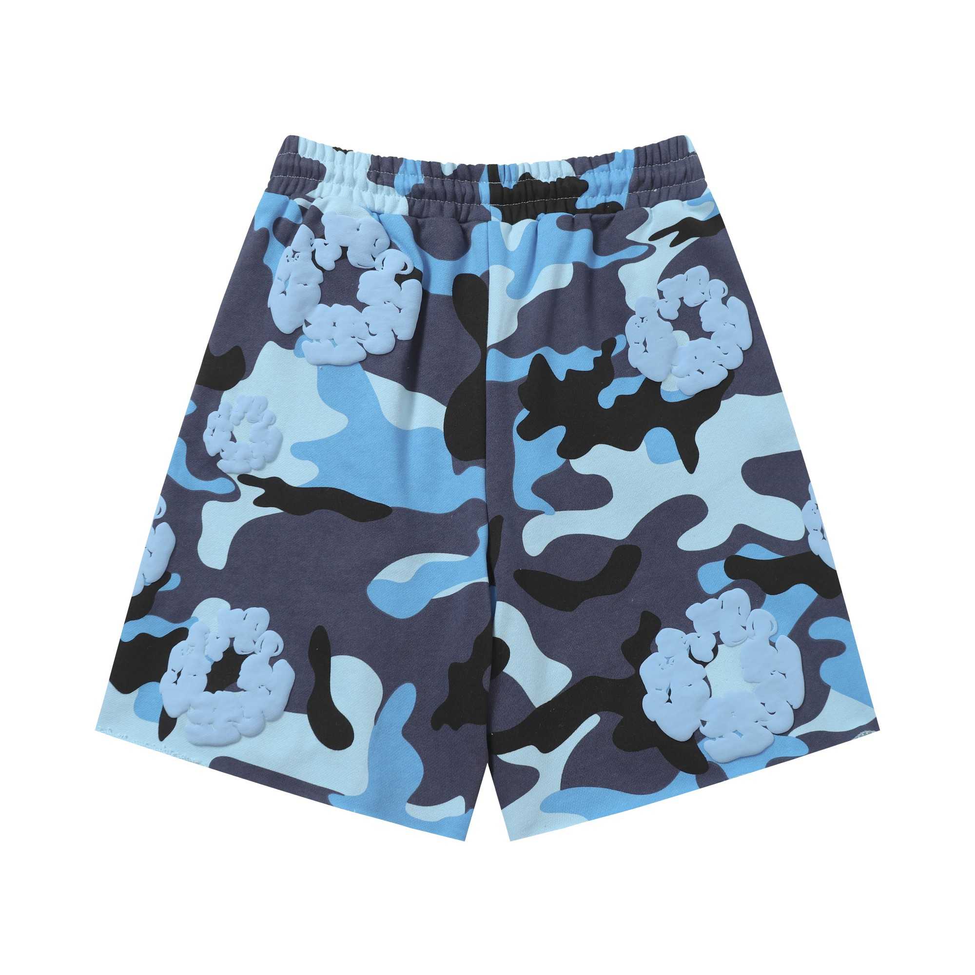 Denim Tears Camo Sweat Shorts - DesignerGu