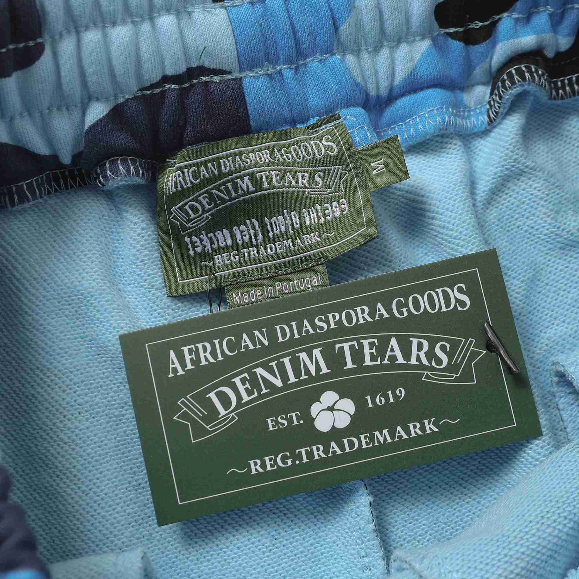 Denim Tears Camo Sweat Shorts - DesignerGu