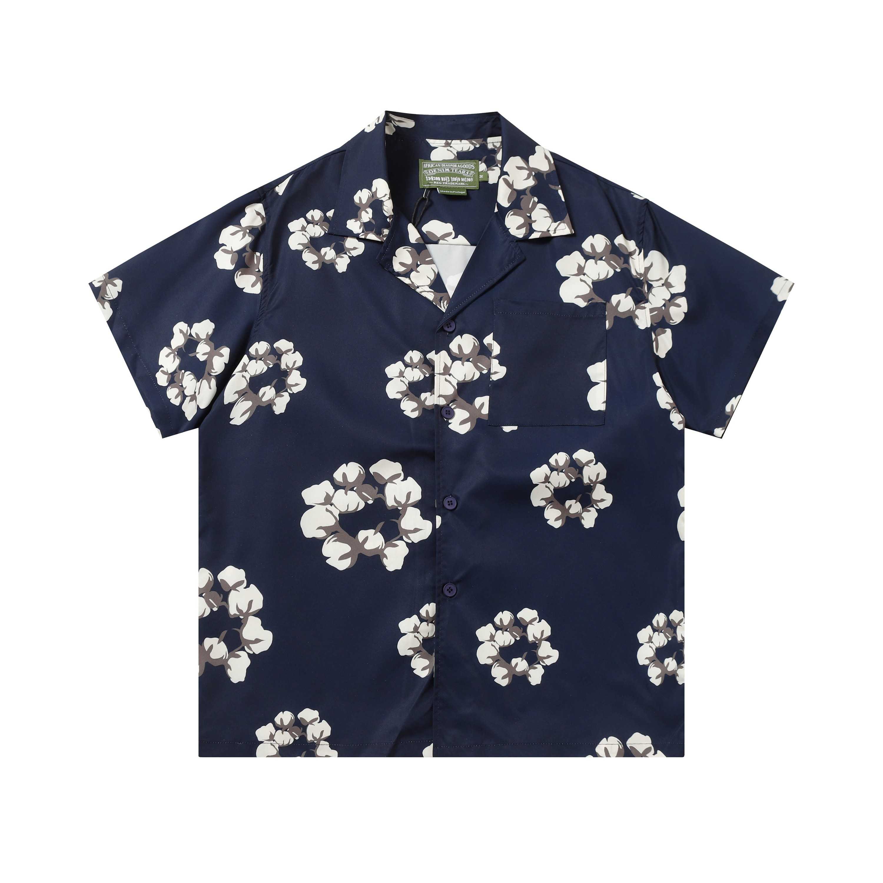 Denim Tears Short-Sleeved Shirt - DesignerGu
