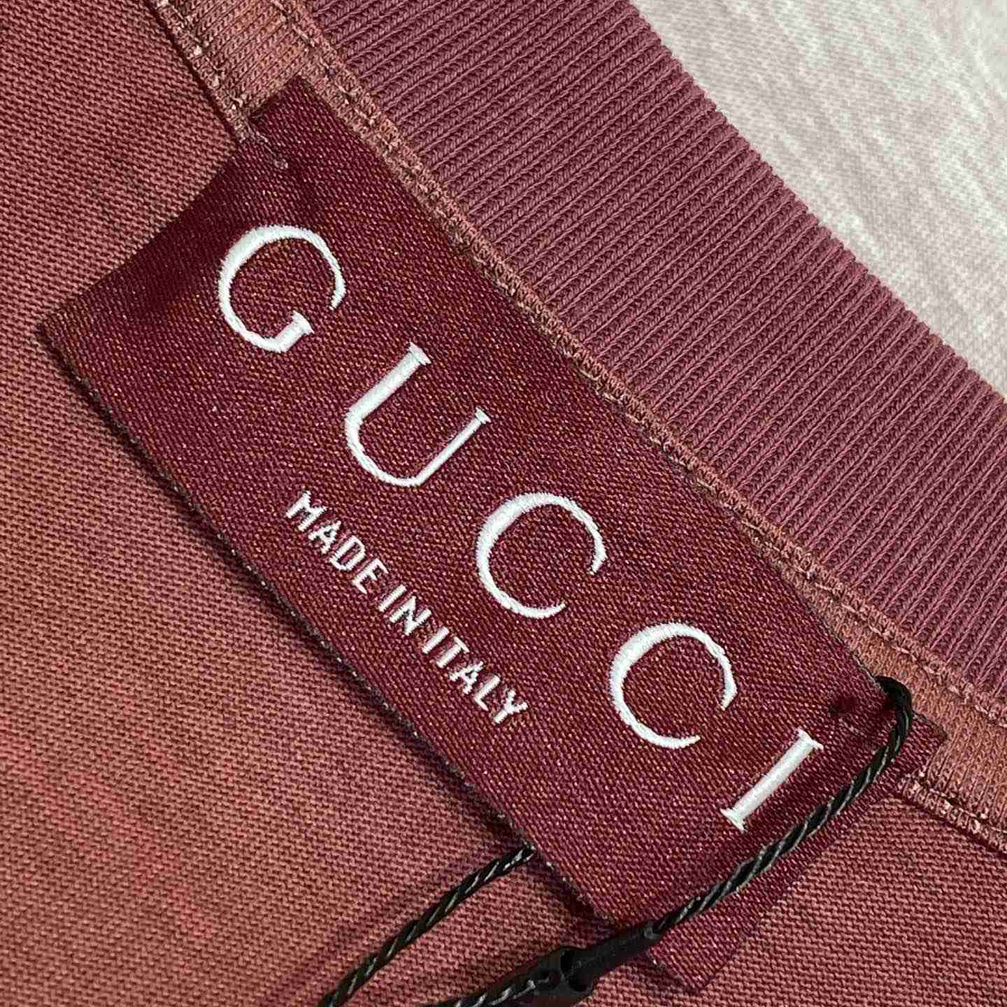 Gucci Cotton Jersey T-shirt With Print - DesignerGu