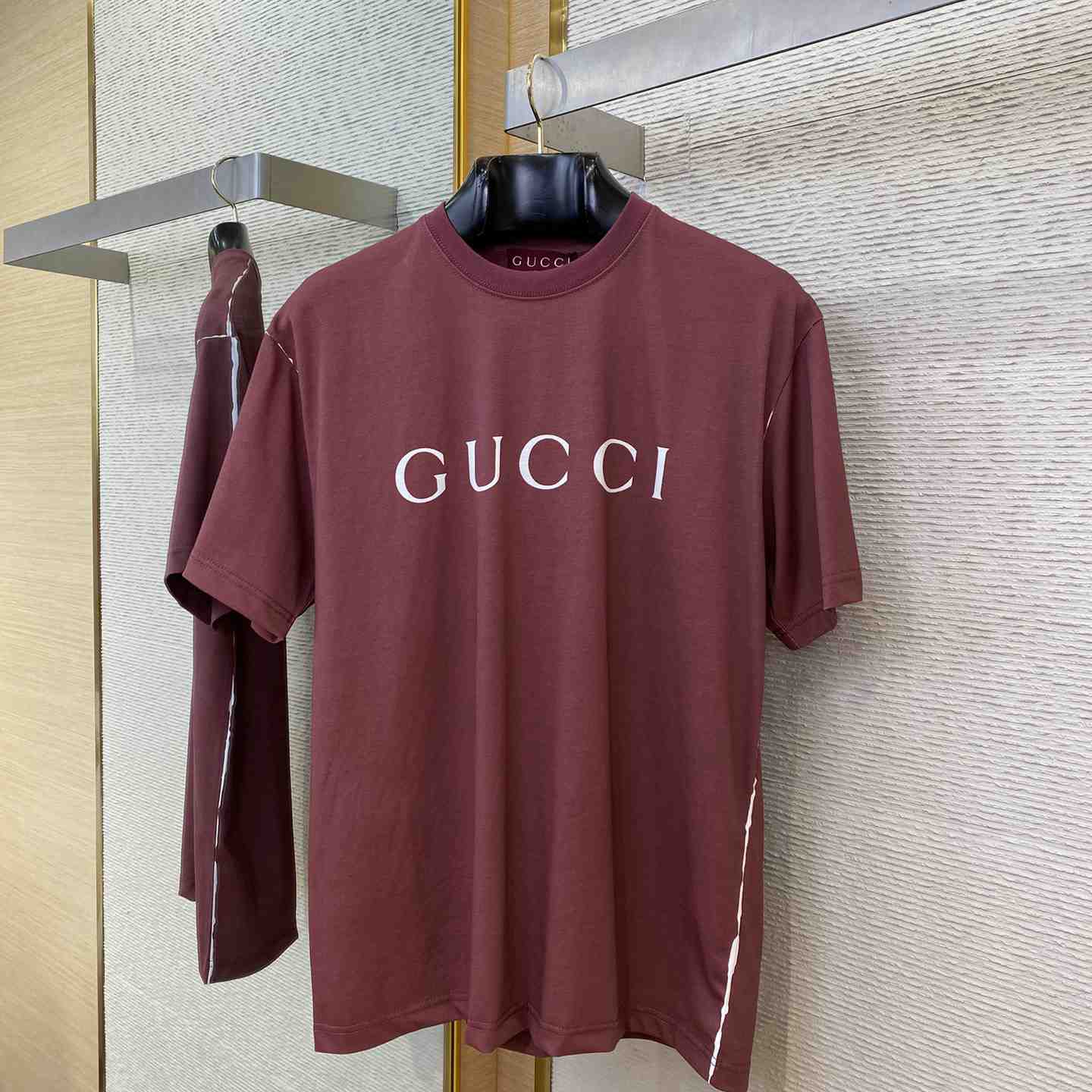 Gucci Cotton Jersey T-shirt With Print - DesignerGu