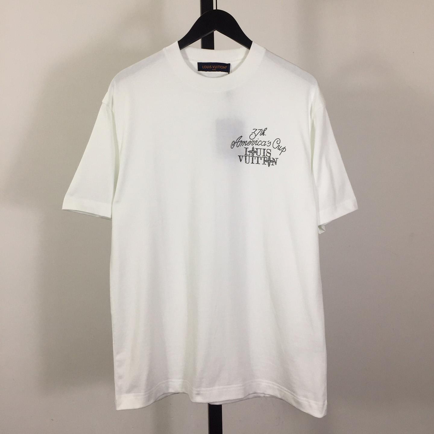 Louis Vuitton Embellished Short-Sleeved Cotton Crewneck - DesignerGu