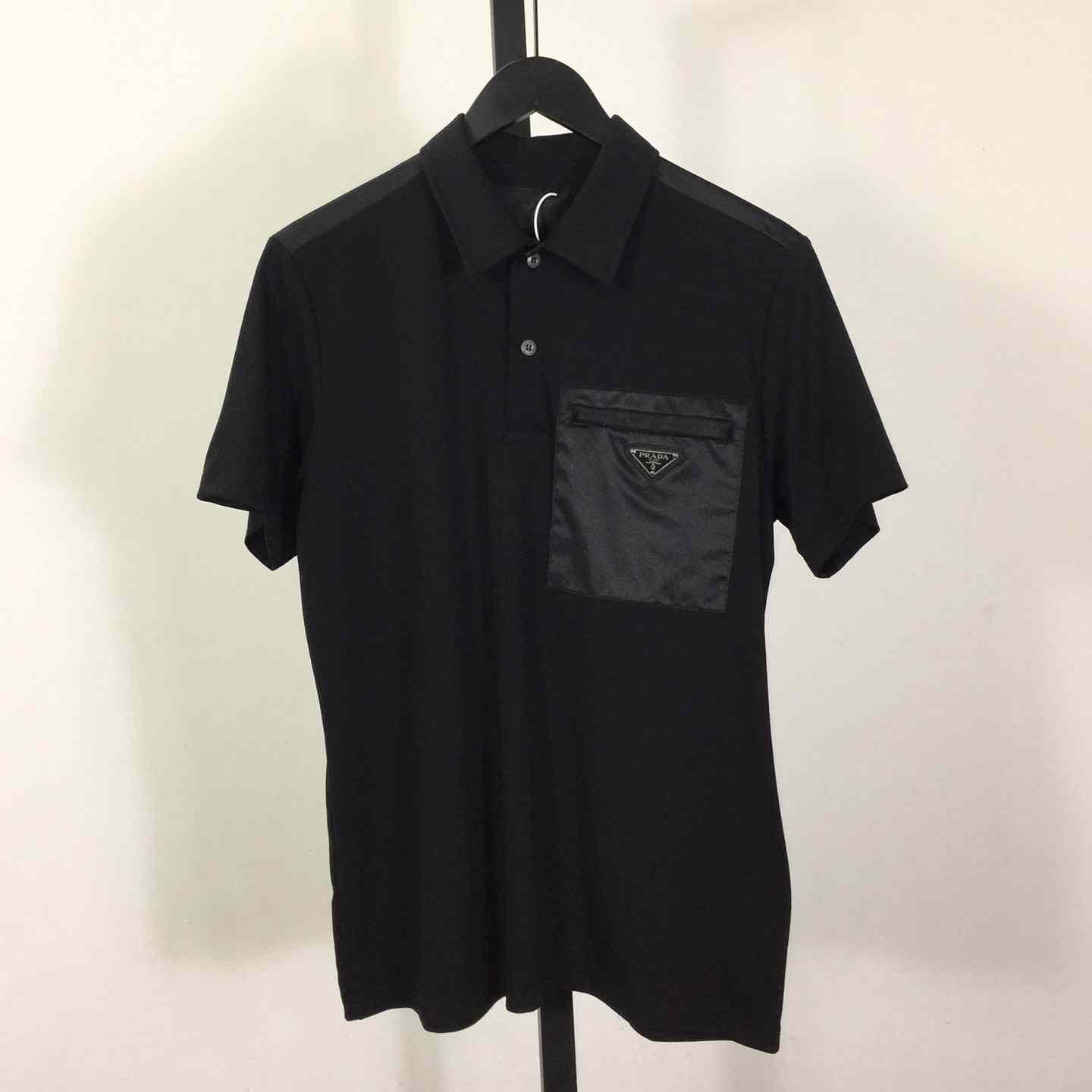 Prada Short-sleeved Polo Shirt - DesignerGu