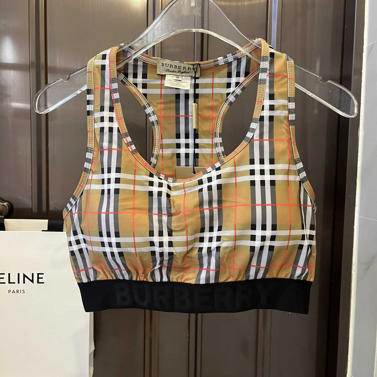 Burberry Check Top And Leggings  - DesignerGu