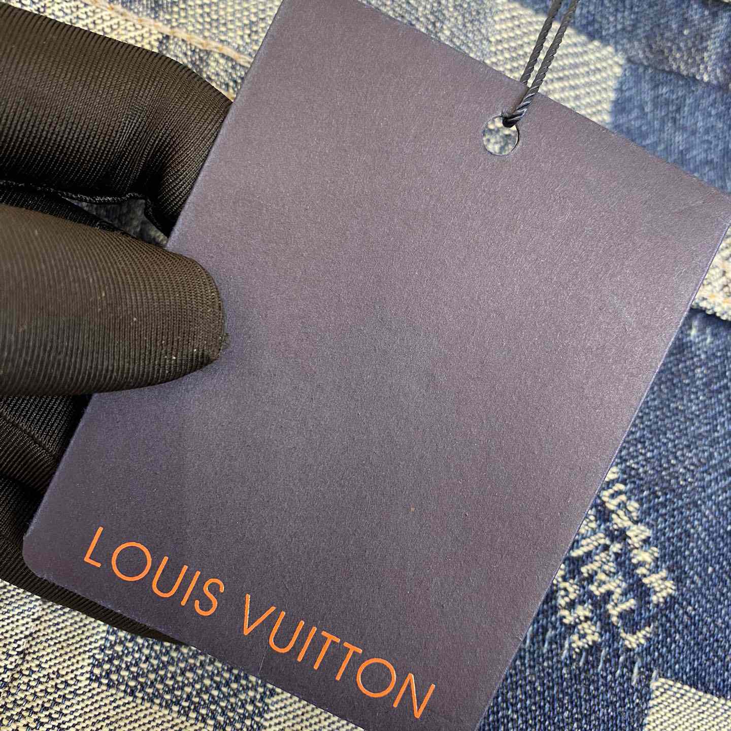 Louis Vuitton Damier Denim Jacket   - DesignerGu