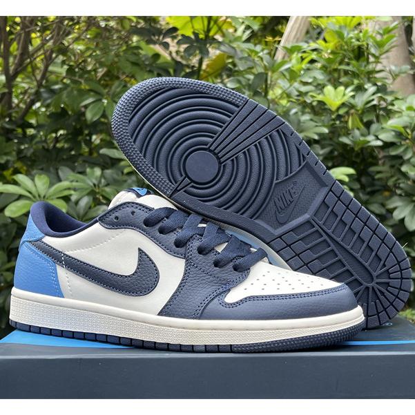 Air Jordan 1 Low “Obsidian” Sneaker   CZ0790-400  - DesignerGu