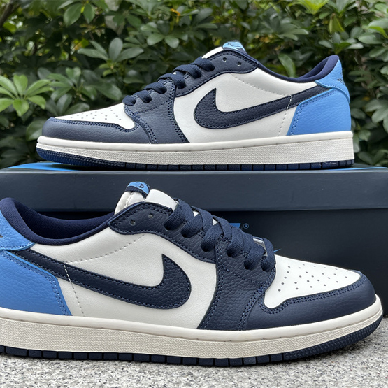 Air Jordan 1 Low “Obsidian” Sneaker   CZ0790-400  - DesignerGu