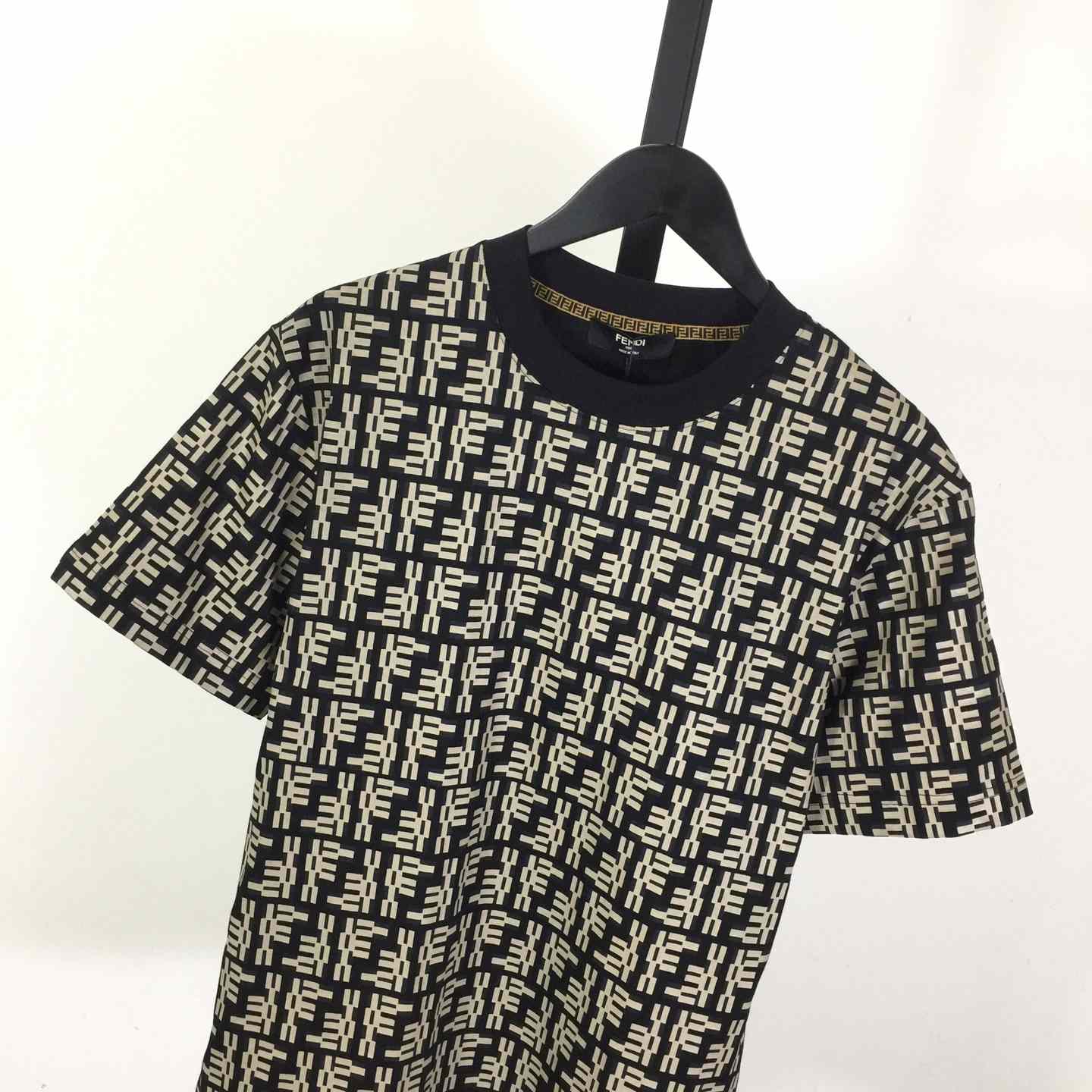 Fendi FF Monogram Logo T-shirt - DesignerGu