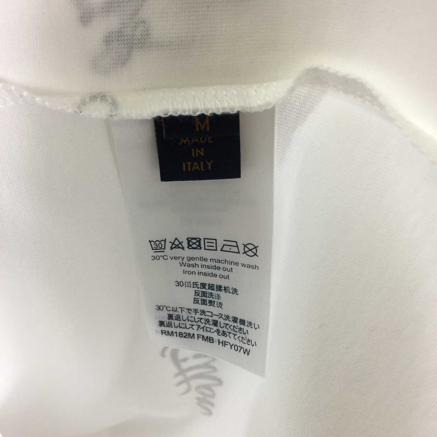 Louis Vuitton Logo Cotton T-Shirt - DesignerGu