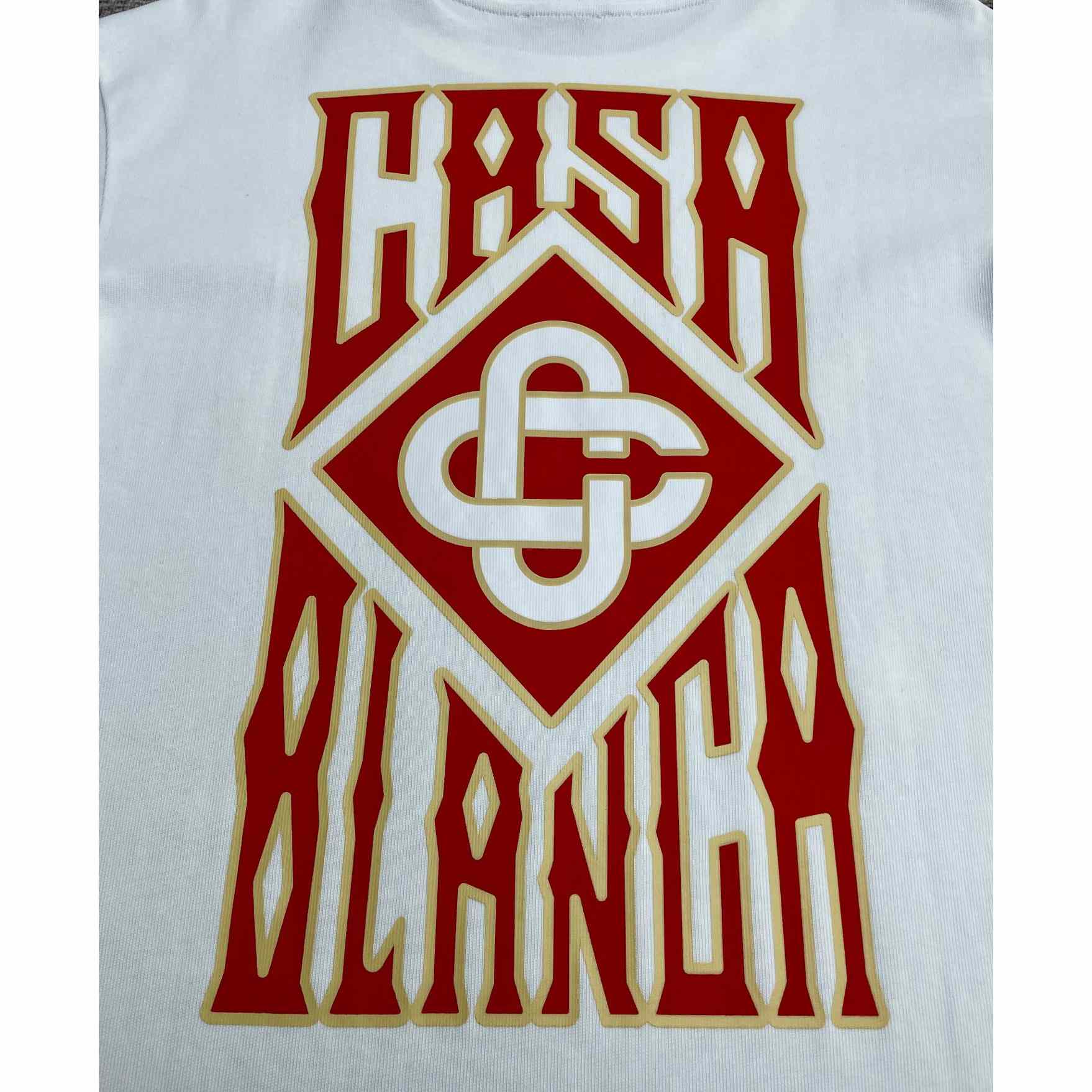 Casablanca Gothic Logo T-Shirt   C975 - DesignerGu