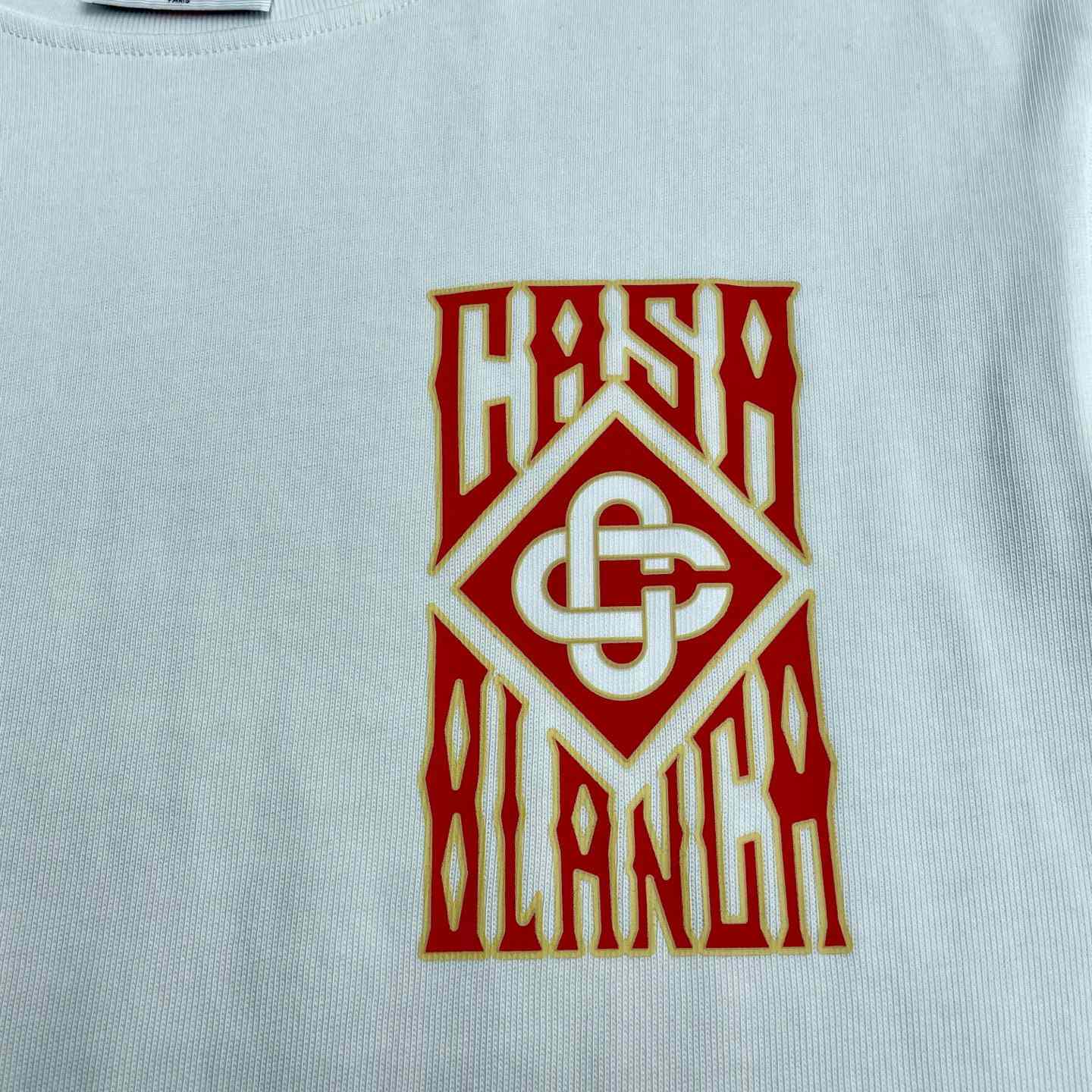 Casablanca Gothic Logo T-Shirt   C975 - DesignerGu