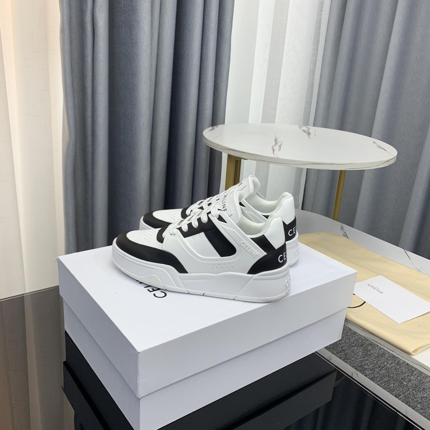 Celine Trainer CT-07 Low Lace-up Sneaker In Calfskin - DesignerGu