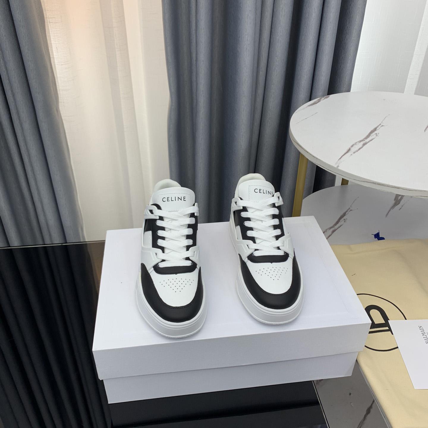 Celine Trainer CT-07 Low Lace-up Sneaker In Calfskin - DesignerGu