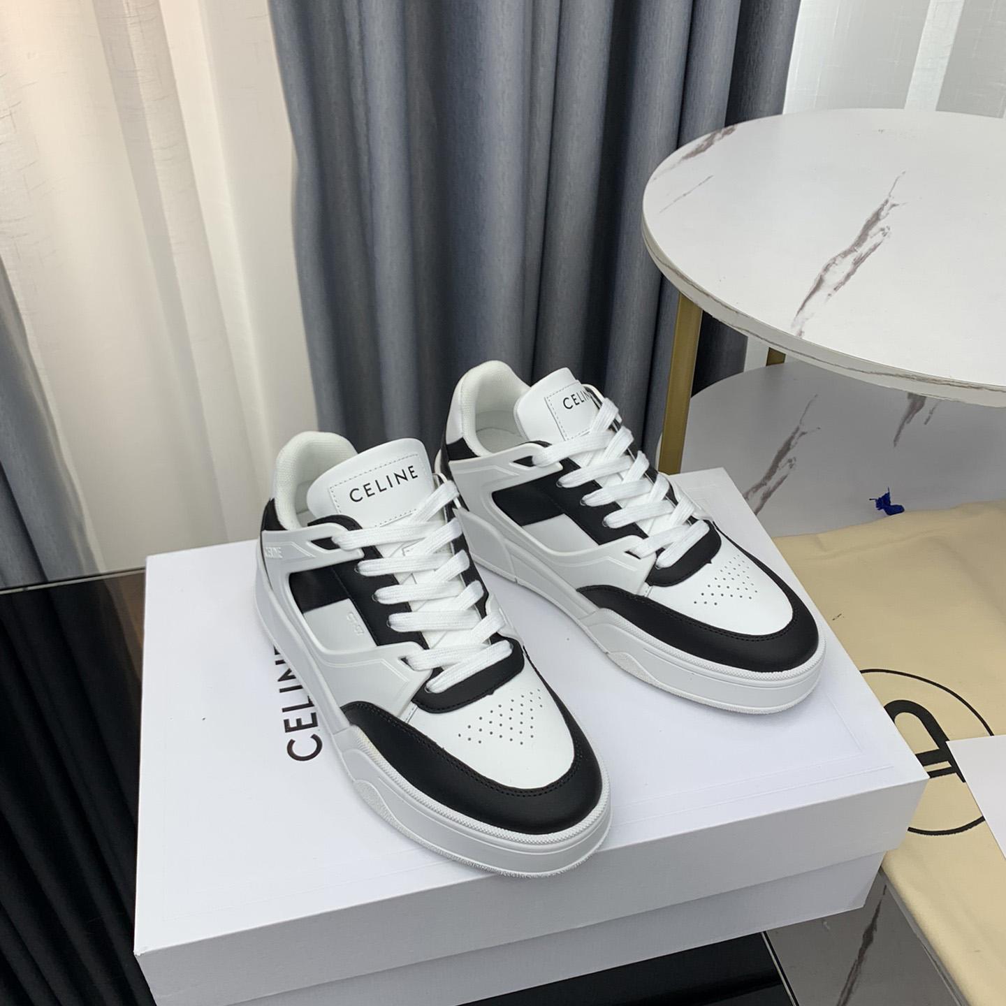 Celine Trainer CT-07 Low Lace-up Sneaker In Calfskin - DesignerGu