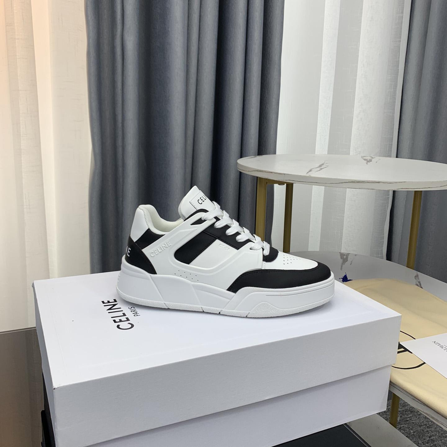 Celine Trainer CT-07 Low Lace-up Sneaker In Calfskin - DesignerGu