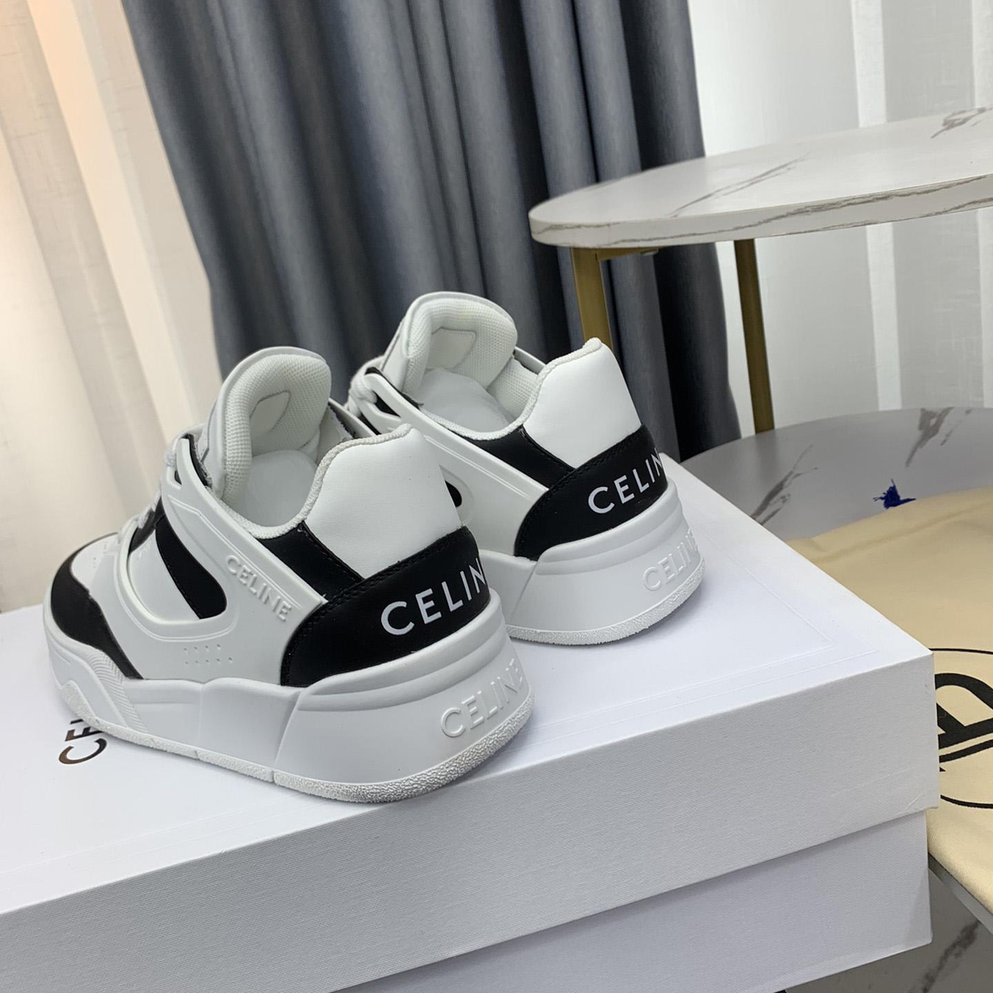 Celine Trainer CT-07 Low Lace-up Sneaker In Calfskin - DesignerGu