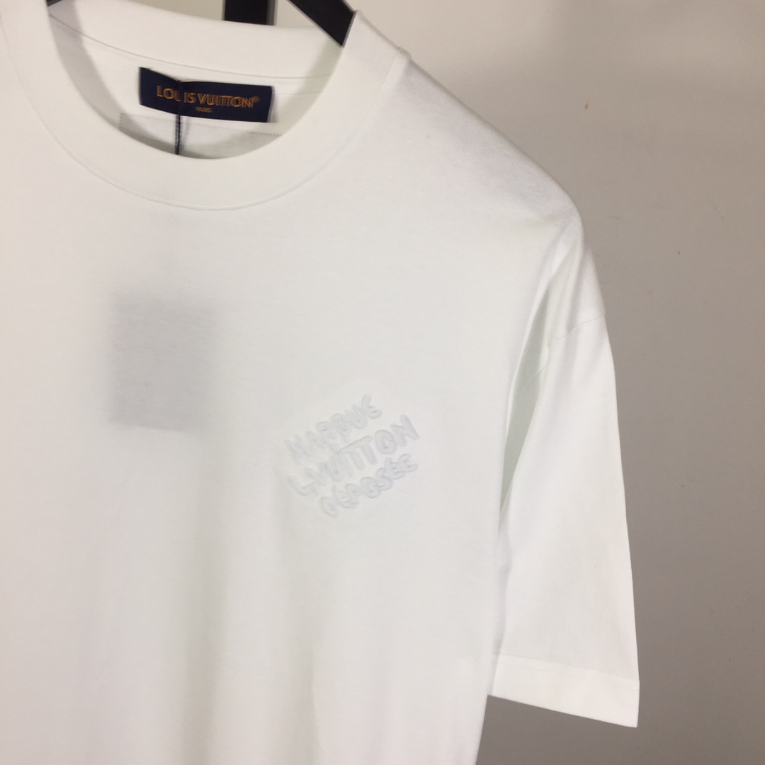 Louis Vuitton Signature Cotton T-Shirt    - 