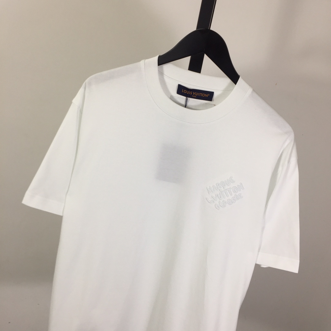 Louis Vuitton Signature Cotton T-Shirt    - 