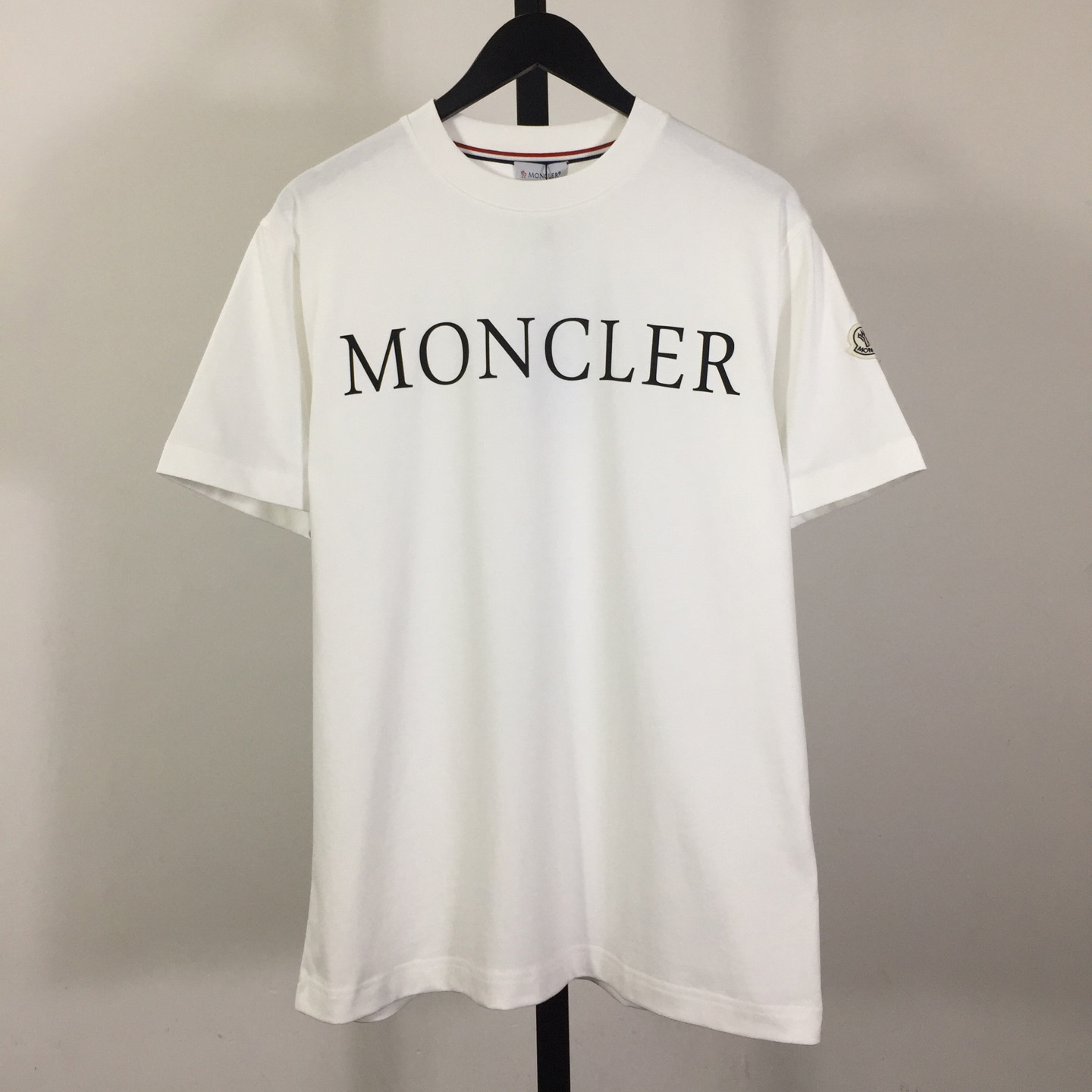 Moncler Logo Cotton T-shirt - DesignerGu