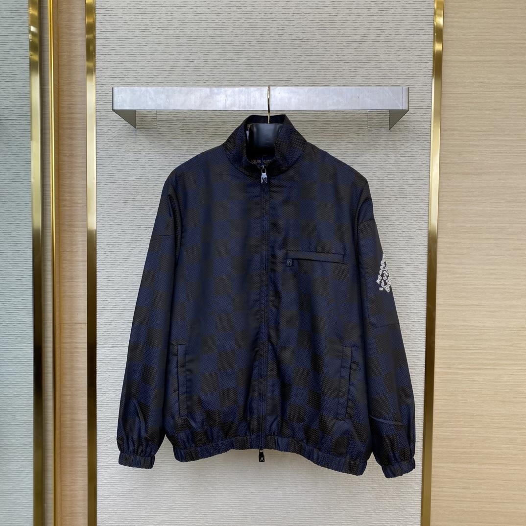 Louis Vuitton Damier Pop Nylon Travel Blouson  1AFHVO - DesignerGu
