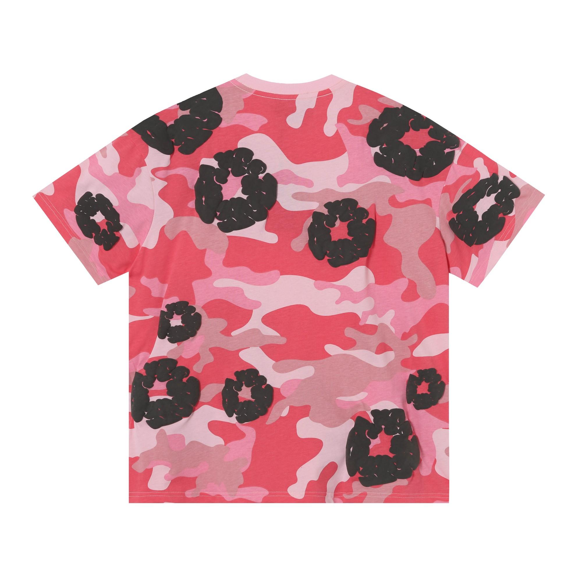 Denim Tears Camo Cotton T-shirt  - DesignerGu