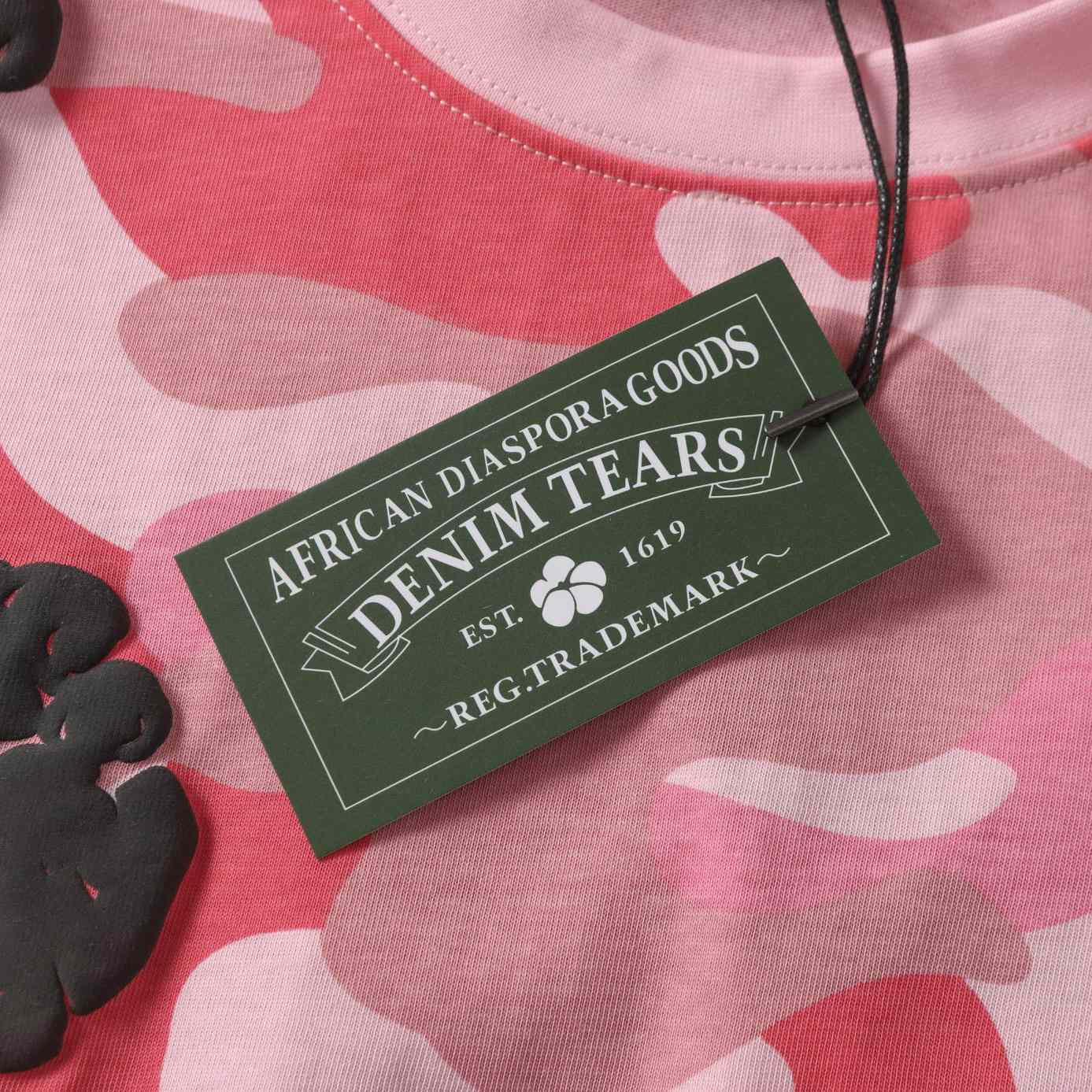 Denim Tears Camo Cotton T-shirt  - DesignerGu