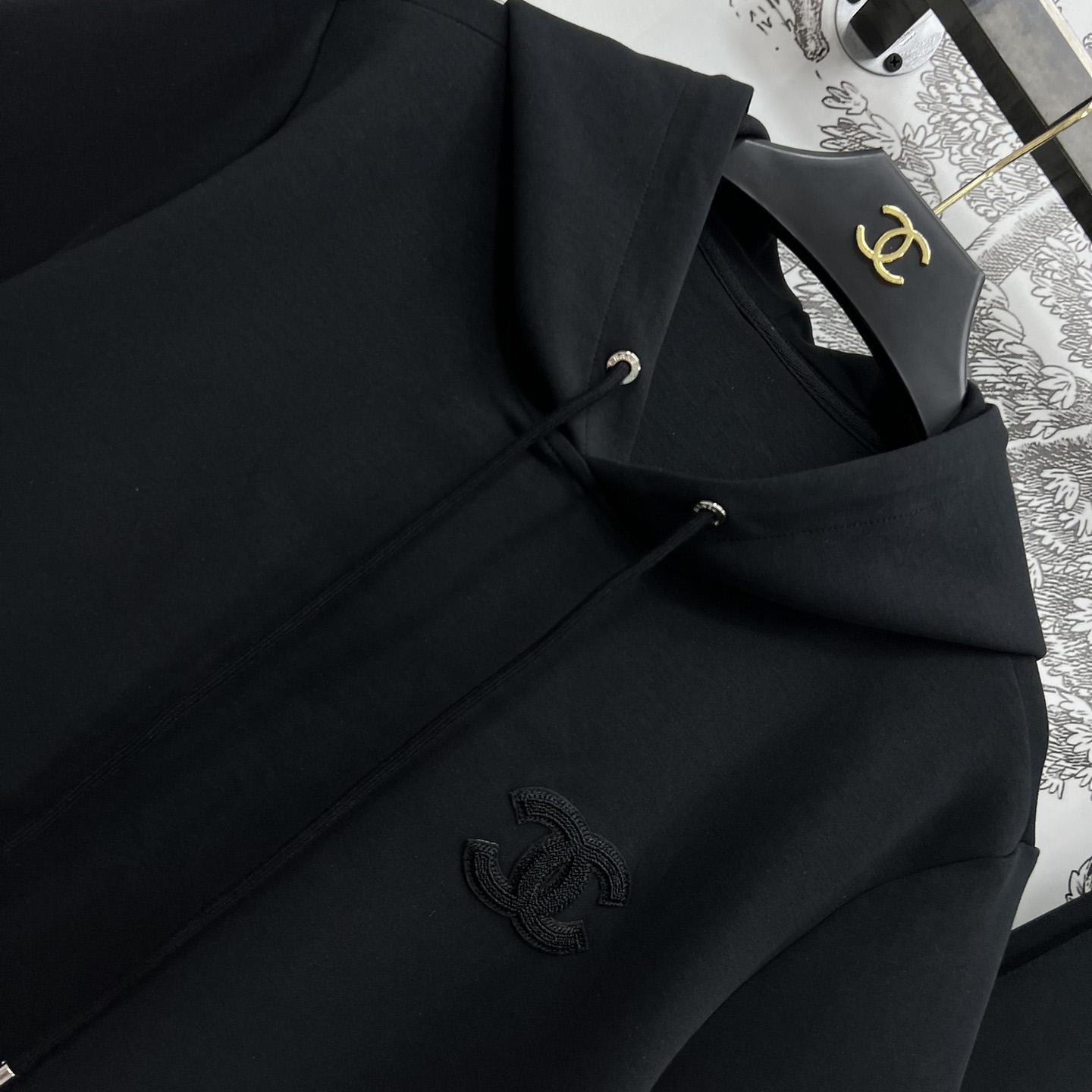 Chanel Hooded Tee & Shorts - DesignerGu