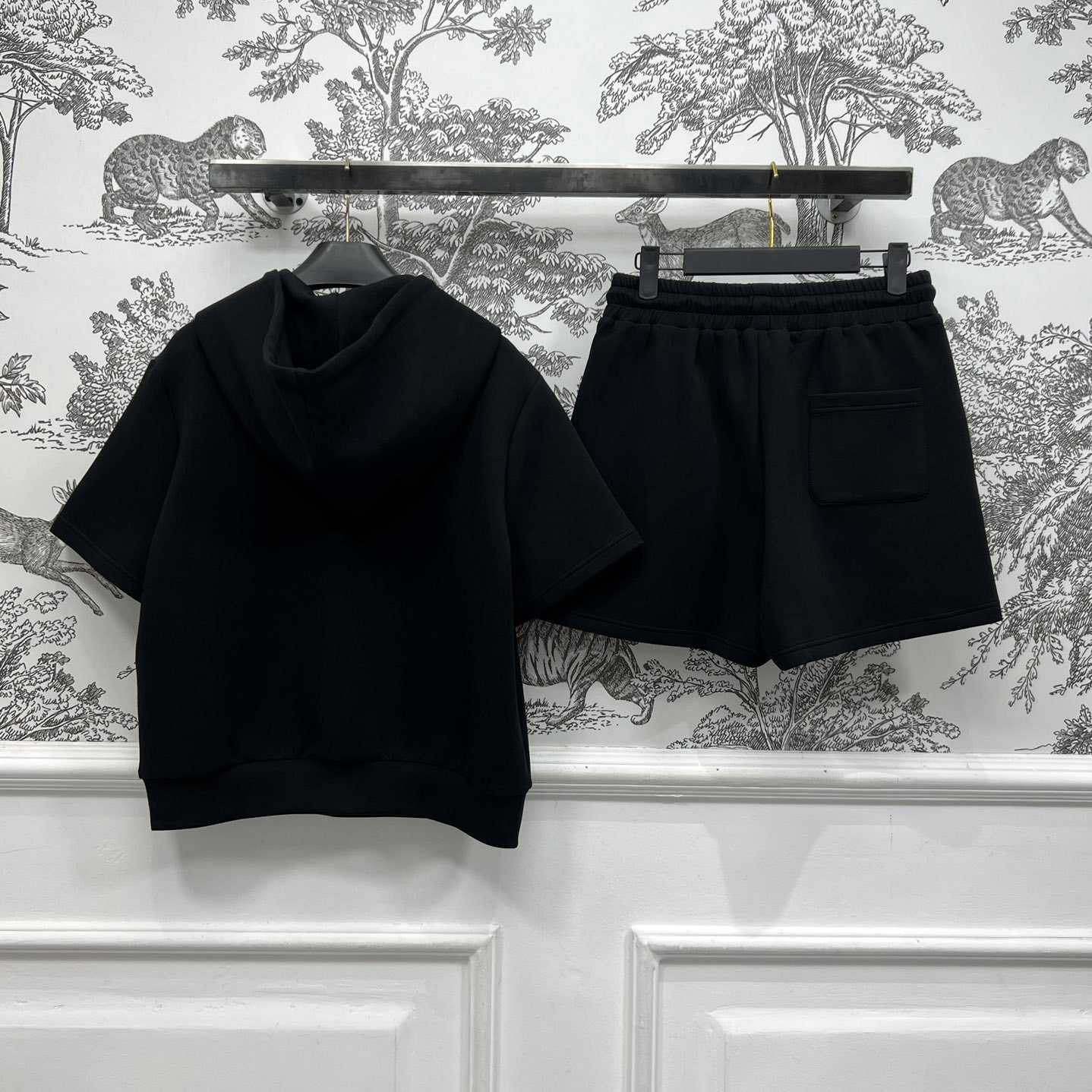 Chanel Hooded Tee & Shorts - DesignerGu
