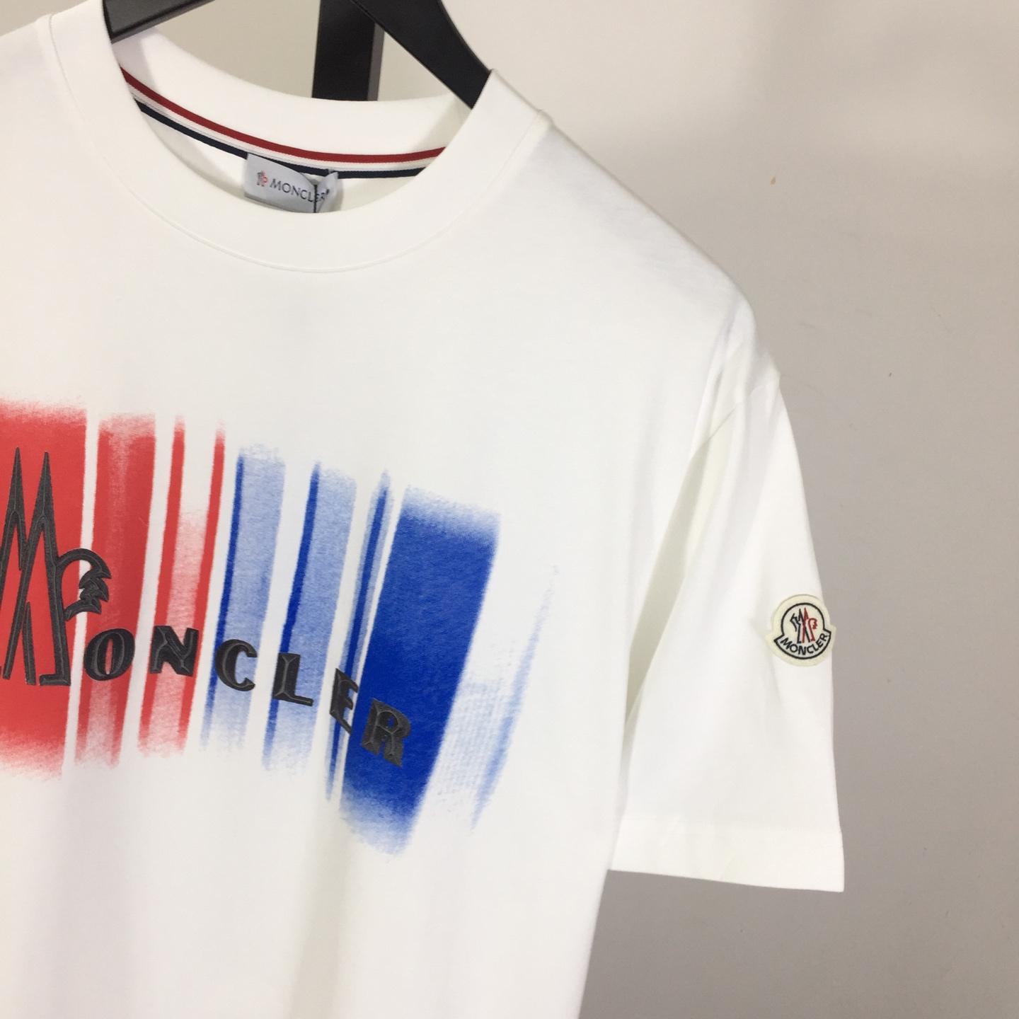 Moncler Logo Cotton T-shirt - 