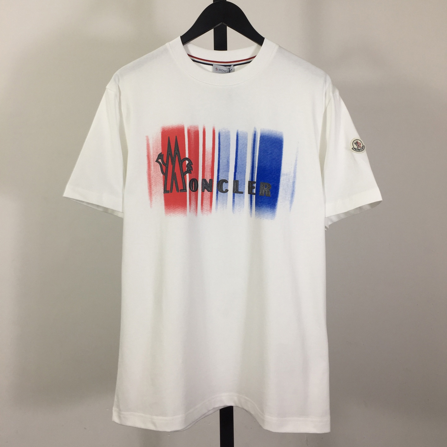 Moncler Logo Cotton T-shirt - DesignerGu