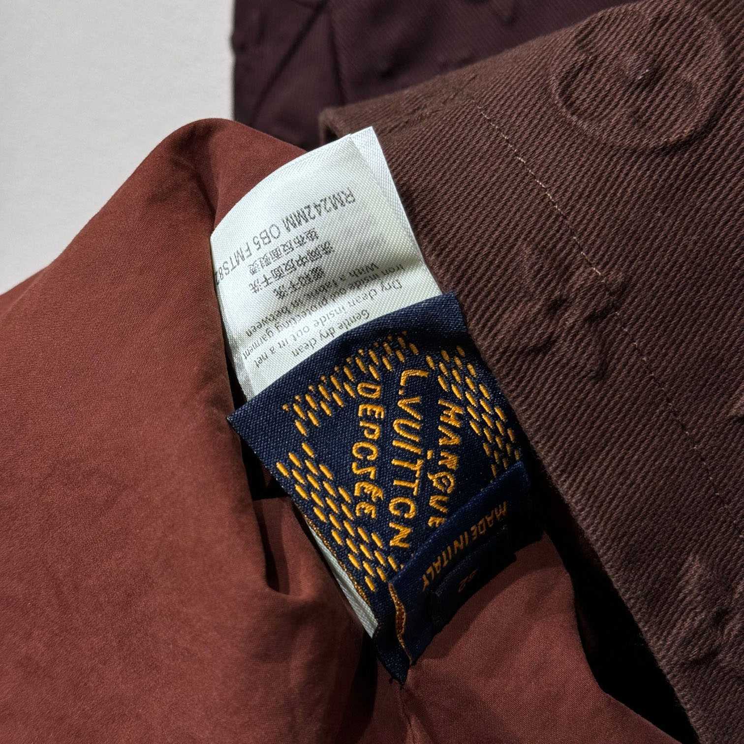 Louis Vuitton Monogram Embossed Overshirt    - DesignerGu