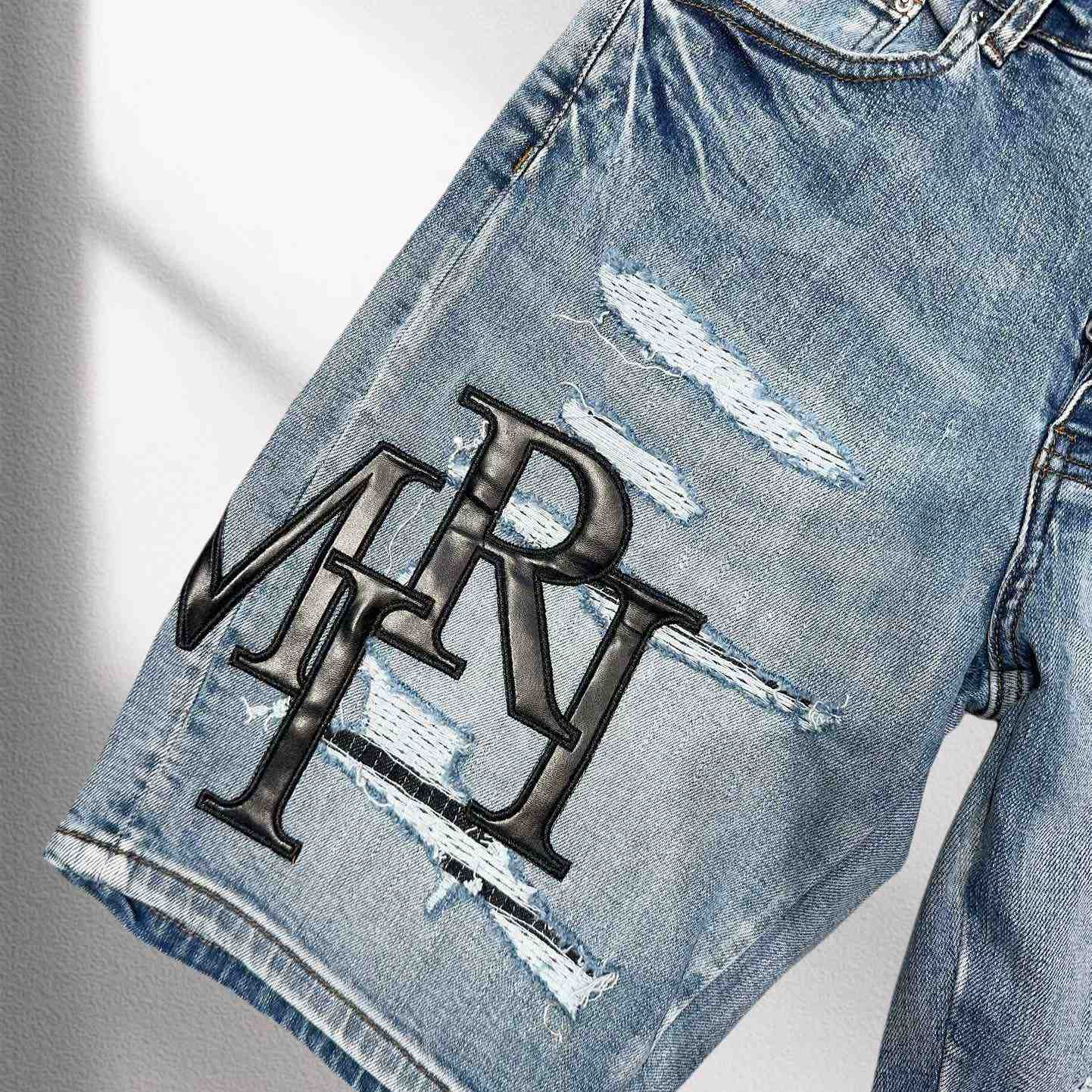 Amiri Denim Shorts     8003 - DesignerGu