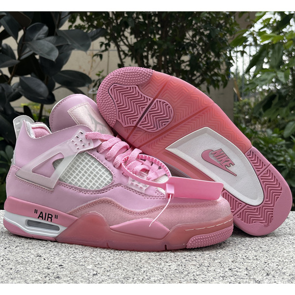 Jordan Air jordan 4 x OFF-WHITE Sneakers     CV9388-105  - DesignerGu