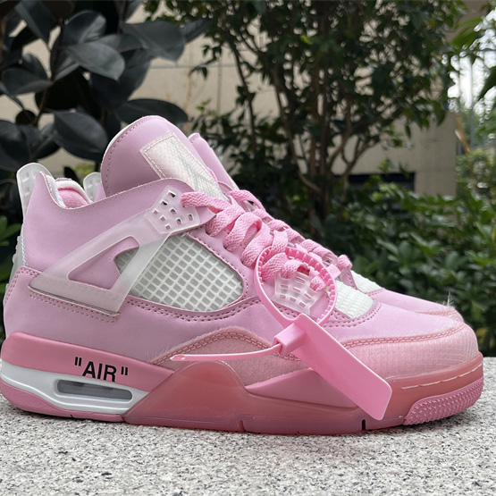 Jordan Air jordan 4 x OFF-WHITE Sneakers     CV9388-105  - DesignerGu