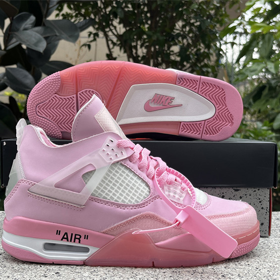 Jordan Air jordan 4 x OFF-WHITE Sneakers     CV9388-105  - DesignerGu
