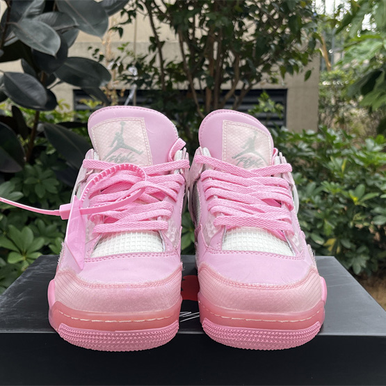 Jordan Air jordan 4 x OFF-WHITE Sneakers     CV9388-105  - DesignerGu