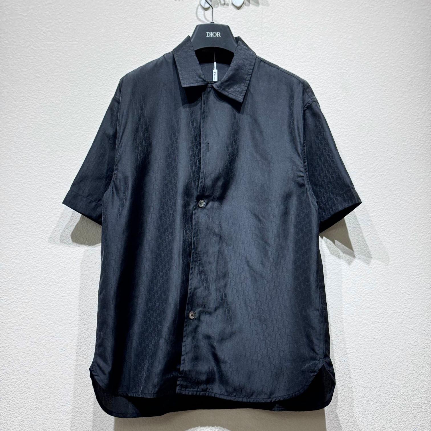 Dior Oblique Short-Sleeved Shirt  - DesignerGu