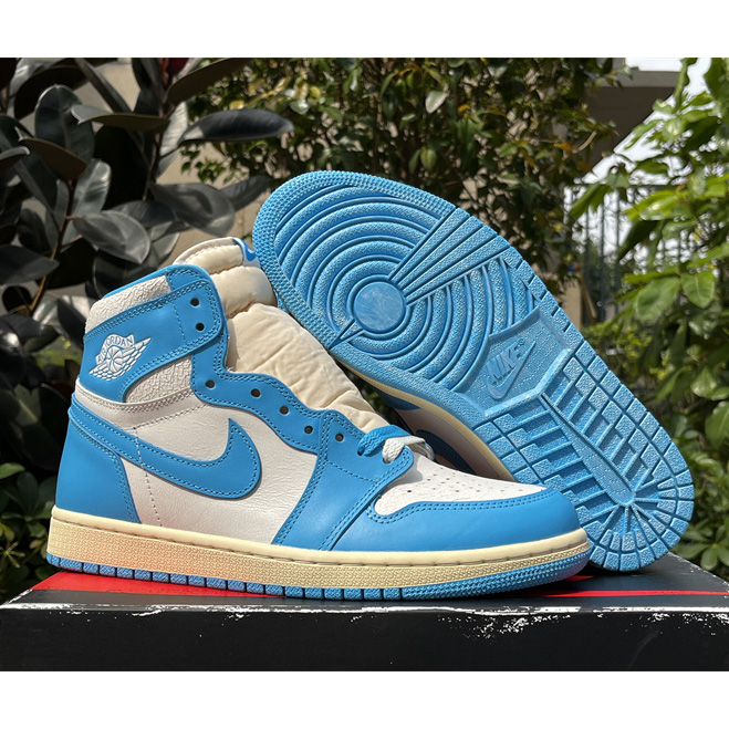 Air Jordan 1 Hi OG “UNC Reimagined” Sneaker   DZ5485-402 - DesignerGu