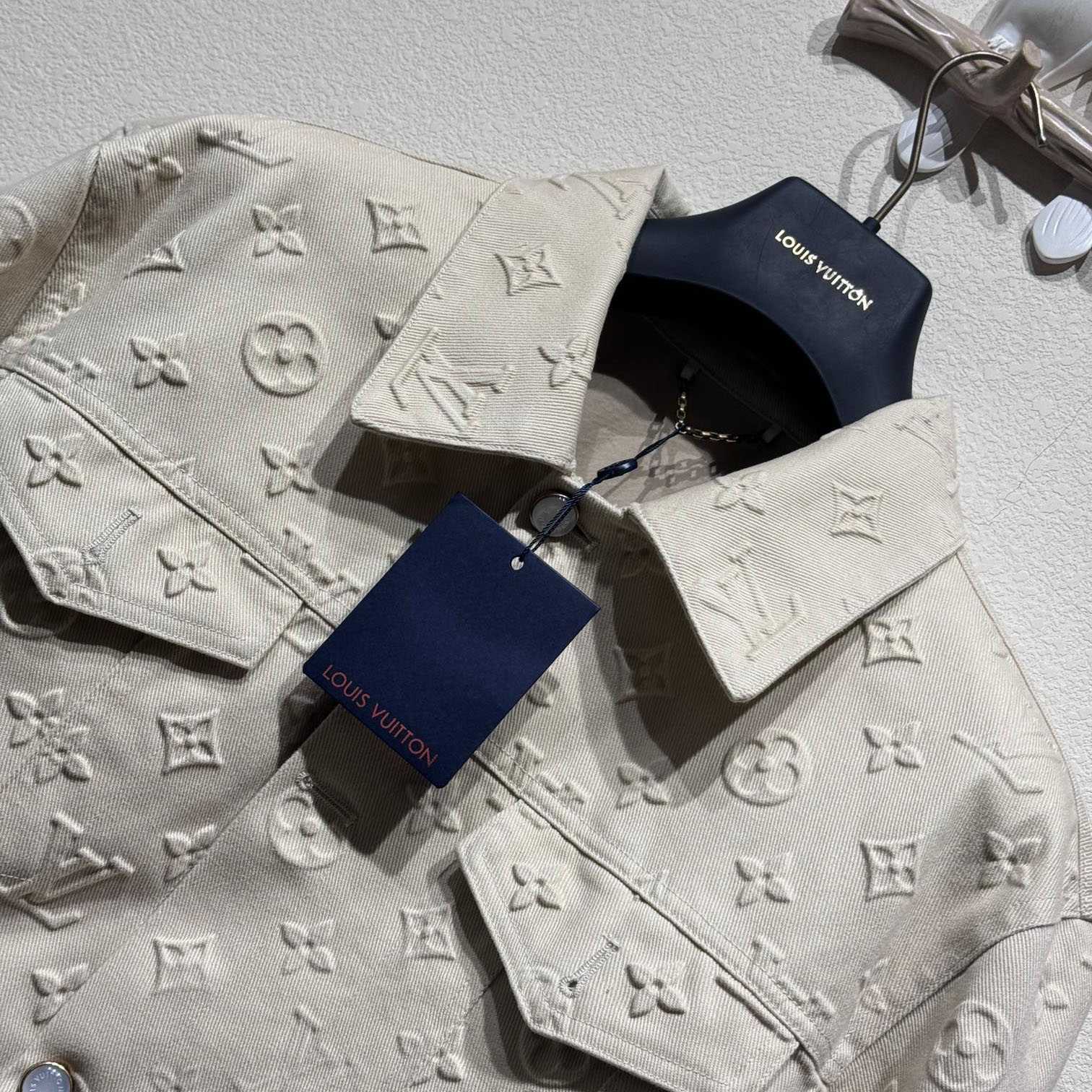 Louis Vuitton Monogram Embossed Overshirt    - DesignerGu